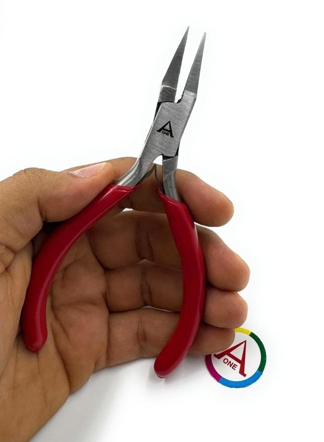Aone Flat Nose Steel Plier Multipurpose for Jewellery Making, Wire Wrapping, Beading Jewellery, Model Making & Hobby Crafts DIY - Image 3